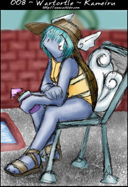 anthro beverage bikini blue_body blue_hair blue_scales clothed clothing female footwear hair hat head_wings headgear headwear outside palm_tree plant pokemorph pool_chair poolside sandals scales shell shoes solo swimming_pool swimwear tree two-piece_swimsuit umbrella_drink unusual_wing_placement wings zarla nintendo pokemon generation_1_pokemon pokemon_(species) wartortle