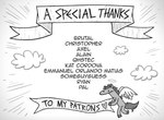 ambiguous_gender feral halo solo text miikesobi patreon angel equid equine horse mammal comic english_text hi_res monochrome