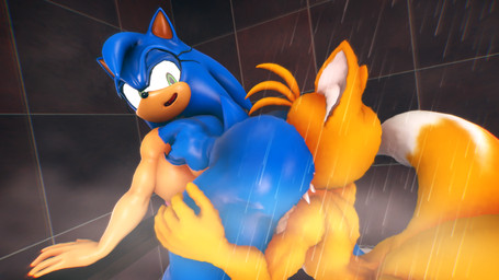 anal anthro bathing big_breasts blue_body blue_fur breasts butt crossgender cunnilingus duo female fur green_eyes male male/female mtf_crossgender nude oral ovgorski sex shower tail vaginal sega sonic_the_hedgehog_(series) miles_prower sonic_the_hedgehog canid canine eulipotyphlan fox hedgehog mammal 16:9 3d_(artwork) 4k absurd_res digital_media_(artwork) hi_res source_filmmaker_(artwork) widescreen