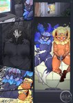 anthro areola big_breasts black_body black_fur black_hair bone breasts female fur genitals hair male nipples nude pokemorph pussy skull skull_head tongue hinata_sakamoto nintendo pokemon scp_foundation scp-1471-a canid canine eeveelution flareon generation_1_pokemon generation_4_pokemon glaceon malo mammal monster pokemon_(species) comic hi_res