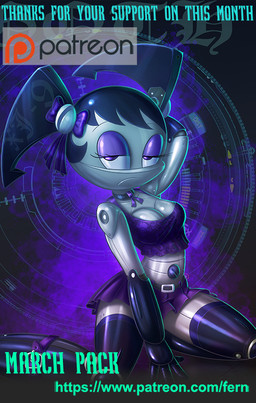 alternative_fashion female goth machine solo text fernando_faria my_life_as_a_teenage_robot nickelodeon jenny_wakeman humanoid robot english_text url
