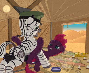 accessory angry animal_genitalia animal_penis animal_vulva anus balls big_balls black_hair black_mane black_stripes black_tail bodily_fluids broken_horn butt canon_x_oc clenched_teeth clothing cutie_mark desert dock_(anatomy) duo equine_anus equine_genitalia equine_penis equine_vulva eye_scar eyebrows facial_scar female female_penetrated feral feral_on_feral feral_penetrated feral_penetrating feral_penetrating_feral fur furgonomics genital_fluids genitals green_eyes grey_stripes hair hair_accessory hat headgear headwear hooves horn male male/female male_penetrating male_penetrating_female mane map multicolored_hair multicolored_mane open_mouth open_smile penetration penis pink_hair pink_mane pink_tail precum puffy_anus purple_body purple_fur raised_tail sand scar sex smile striped_body striped_fur stripes tail tail_accessory tail_anus teeth two_tone_hair two_tone_mane two_tone_tail underhoof vaginal vaginal_fluids vaginal_penetration vulva white_body white_fur white_hair white_mane white_tail registereduser friendship_is_magic hasbro my_little_pony my_little_pony:_the_movie_(2017) mythology fan_character tempest_shadow_(mlp) equid equine mammal mythological_creature mythological_equine unicorn zebra 2023 absurd_res digital_media_(artwork) hi_res
