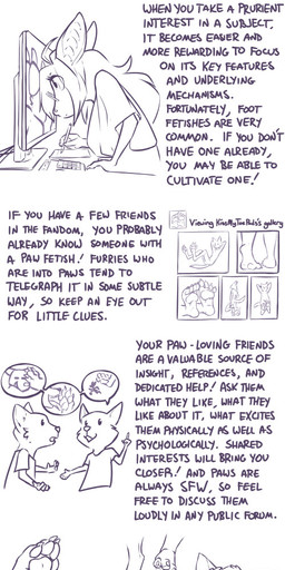 4_toes ambiguous_fluids ambiguous_gender anthro bat_wings big_ears chest_tuft claws clothed clothed_anthro clothed_female clothing computer_keyboard computer_monitor digitigrade drawing_(action) eyelashes eyewear feet female female_anthro foot_fetish foot_lick glasses group holding_object holding_pencil how-to licking linked_speech_bubble looking_at_computer looking_at_foot looking_at_monitor looking_at_object loose_feather membrane_(anatomy) membranous_wings micro micro_anthro pawpads pencil_(object) philtrum pointer pupils shirt size_difference snout speech_bubble stepped_on talking_to_another text tickling title toe_claws toes tongue tongue_out toony topwear tuft underwear wearing_glasses wings gavbat gavin_(unimpressive) bat mammal english_text hi_res line_art long_image multiple_images tall_image