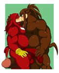 anthro balls big_balls big_penis blush canon_x_oc duo genitals handjob huge_balls huge_penis hyper hyper_balls hyper_genitalia hyper_penis kiss_on_lips kissing male male/male musclegut muscular muscular_male nipples nude penile penis sex tailverknk sega sonic_the_hedgehog_(series) fan_character knuckles_the_echidna echidna mammal monotreme absurd_res hi_res