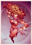 anthro areola big_breasts blonde_hair breasts cheetah cheetara erect_nipples feline female hair long_hair navel nipples polearm staff thundercats tight_clothing wagner
Rating: Questionable
Score: 2
User: Robinebra
Date: May 24, 2013