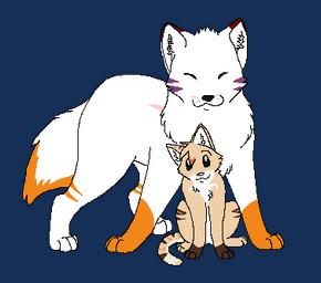 ambiguous_gender black_nose brown_body brown_fur digitigrade duo eyes_closed feral fur orange_body orange_fur paws pink_nose purple_body purple_fur simple_background sitting size_difference standing tail tan_body tan_fur transparent_background white_body white_fur sebdoggo canid canine domestic_cat felid feline felis fox mammal 2011 aliasing alpha_channel digital_drawing_(artwork) digital_media_(artwork) flat_colors low_res microsoft_paint_(artwork)