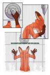 2017 akiric anthro bathing canid canine clothed clothing comic dialogue disney english_text fox leaning male mammal nick_wilde nude red_fox shower solo text true_fox wet zootopia