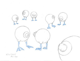 biped breasts duo_focus female feral group humor joke nipples nude pun surrealism visual_pun what_has_science_done r.e._dye avian bird blue-footed_booby booby_(bird) breast_creature sulid suliform 2004 full-length_portrait graphite_(artwork) portrait traditional_media_(artwork)