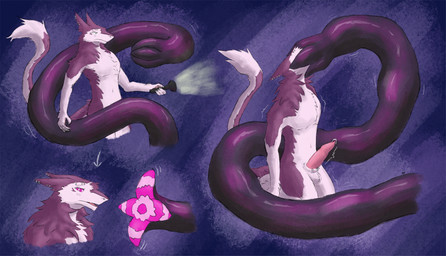 animal_genitalia anthro balls blush circle_eyes draining energy_drain erection face_hugging face_latch fur furgonomic_piercing furgonomics genital_piercing genitals hypnosis hypnotic_eyes kneeling male mind_control nude nude_anthro nude_male penis penis_piercing piercing pink_body pink_fur prince_albert_piercing reverse_prince_albert_piercing ringed_eyes sergal_penis sheath sheath_piercing simple_background solo tail tentacle_mask tentacles thick_tentacles throbbing throbbing_penis white_body white_fur sqwkr sergal absurd_res digital_media_(artwork) hi_res huge_filesize sequence