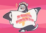 :3 anthro clothing grey_body humor male novelty_clothing shirt solo speckled_body text text_on_clothing text_on_shirt text_on_topwear topwear motfal nintendo splatoon women_want_me_fish_fear_me big_man_(splatoon) fish manta_ray marine ray_(fish) stingray english_text meme