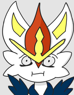 ambiguous_gender solo yorugasam100 nintendo pokemon cinderace generation_8_pokemon pokemon_(species) absurd_res hi_res