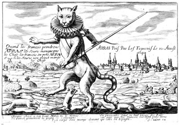 ambiguous_feral ambiguous_gender baroque_architecture biped bipedal_feral bite building city city_background claws clothed clothed_feral clothing detailed_background digitigrade featureless_chest featureless_crotch feral finger_claws group hill holding_melee_weapon holding_object holding_sword holding_weapon house melee_weapon outside paws plant plantigrade quadruped rapier ruff_(clothing) sash satire scabbard standing sword tail tail_bite tail_in_mouth text toe_claws tower tree walking wall_(structure) weapon whiskers anonymous_artist public_domain domestic_cat felid feline felis mammal murid murine rat rodent 1640 17th_century ancient_art french_text hi_res monochrome traditional_media_(artwork) translated