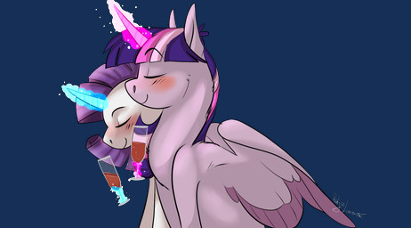 container cup drinking_glass duo female feral glass glass_container glass_cup glowing glowing_horn horn magic simple_background telekinesis transparent_background wine_glass wings maxiima friendship_is_magic hasbro my_little_pony mythology rarity_(mlp) twilight_sparkle_(mlp) equid equine mammal mythological_creature mythological_equine unicorn winged_unicorn alpha_channel hi_res