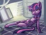 2012 equine female friendship_is_magic glowing hair hobbes_maxwell horn horse inside light looking_at_viewer lying machine mammal mechanical multi-colored_hair my_little_pony pony purple_eyes robot solo twilight_sparkle_(mlp) unicorn
Rating: Safe
Score: 19
User: 2DUK
Date: October 31, 2012