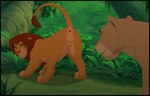 animal_genitalia backsack balls butt duo female feral genitals looking_at_viewer male male/female male_focus penis presenting presenting_balls presenting_hindquarters raised_tail shaking_butt smile tail tail_anus kaion disney the_lion_king nala_(the_lion_king) simba_(the_lion_king) felid lion mammal pantherine 2d_animation animated motion_tweening short_playtime