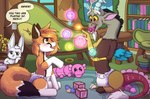 abdl ageplay anthro blue_diaper book bookshelf brown_body brown_fur clothed clothing diaper feral fur furniture glistening glistening_eyes green_body green_fur group hair infantilism inside magic_user male narrowed_eyes open_mouth orange_body orange_eyes orange_fur orange_hair plushie red_eyes roleplay semi-anthro short_hair side_view sitting toy trio wearing_diaper white_body white_diaper white_fur white_hair window riddlr friendship_is_magic hasbro my_little_pony discord_(mlp) chimera absurd_res hi_res