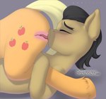 69_position anal brown_body cutie_mark dock_(anatomy) duo eyes_closed female feral feral_on_feral hooves inner_ear_fluff male male/female oral orange_body rimming sex solo_focus tail tongue tongue_out tuft gabrilis friendship_is_magic hasbro my_little_pony applejack_(mlp) filthy_rich_(mlp) earth_pony equid equine horse mammal pony hi_res