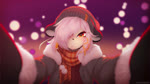 16:9 2024 2d_animation absurd_res animated anthro clothed clothing digital_media_(artwork) eipril female fur hair happy headgear headwear hi_res high_framerate holidays mammal motion_tweening mustelid musteline new_year no_sound short_playtime smile solo stoat true_musteline weasel webm white_body white_fur white_hair wholesome widescreen winter_clothing yue_(eipril)