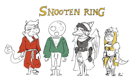 anthro armor blindfold clothed clothing cosplay facial_horn feathered_tail feathered_wings feathers female group hair headgear helmet horn long_snout male robe sensory_deprivation simple_background snout tail white_background wings raidak5 cavemanon_studios elden_ring fromsoftware goodbye_volcano_high ko_op_(game_developer) snoot_game anon_(snoot_game) fang_(gvh) reed_(gvh) trish_(gvh) ceratopsian ceratopsid chasmosaurine dinosaur dromaeosaurid human mammal marginocephalian ornithischian prehistoric_species pterosaur reptile saurischian scalie theropod triceratops velociraptor sketch