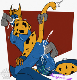 abs anal anal_penetration anthro armor armor_plates balls big_balls big_butt big_penis bodily_fluids bubble_butt butt colored_cum cum cum_in_ass cum_in_mouth cum_inside cum_on_balls cum_on_chest cumshot disembodied_hand disembodied_penis ejaculation fellatio freckled_arms freckled_butt freckled_chest freckled_face freckled_legs freckled_thighs freckles genital_fluids genitals green_eyes group group_sex headgear helmet horn horned_helmet kneeling machine male male/male muscular muscular_male nipples oral oral_penetration pecs penetration penile penile_penetration penis penis_in_ass penis_in_mouth sex solo_focus spitroast spots tail tail_pull threesome trio unusual_bodily_fluids unusual_cum unusual_genital_fluids polarisinhostar hasbro takara_tomy transformers transformers:_beast_wars transformers:cyberverse cheetor cheetah felid feline mammal robot hi_res