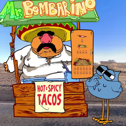 5_fingers ambiguous_anthro ambiguous_gender anthro anus armor arrow_tail beak bell_pepper big_nose blue_body breath_powers casual_nudity clothing colored_feces desert diarrhea eating eating_food elemental_manipulation eyebrows eyes_closed facial_hair feather_hands feathers feces feet fingers fire fire_breathing fire_fart fire_manipulation fire_symbol food food_container food_stand fruit gesture gradient_background hard_hat hat headgear headwear helmet hispanic humor jalapeno_pepper lips male male_human male_humanoid mesa_(landscape) music mustache obese obese_male overweight overweight_male pepper_(fruit) pink_nose plant pooping rapid_diarrhea red_body road road_markings rumbling_stomach salute screaming sign simple_background size_difference small_beak sombrero struggling taco tail talons tan_body tape teeth toes topwear unibrow unusual_feces urate white_feces wings masosel sound_warning ambient_arthropod ambient_fly ambient_insect avian bird demon human humanoid imp mammal owl 2022 animated background_music long_playtime mixed_media sound webm