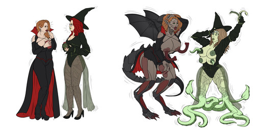 4_breasts biped black_clothing black_footwear black_high_heels breast_expansion breast_growth breasts brown_hair claws clothing digitigrade duo expansion eye_growth female female_human female_humanoid footwear growth hair hat headgear headwear high_heels human_to_humanoid membrane_(anatomy) membranous_wings multi_breast multi_breast_growth multi_eye nipple_tentacles nipples open_mouth shoes simple_background species_transformation standing suction_cup tail tentacle_growth tentacle_legs tentacles transformation unusual_anatomy unusual_nipples white_background wing_growth wings witch_hat simsmaster human humanoid mammal 2021 2:1 digital_media_(artwork) english_description