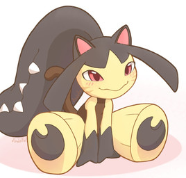 2_toes ambiguous_gender anthro bangs black_body black_clothing black_leotard black_skin blush clothing feet gloves_(marking) gradient_background hair_mouth leotard markings parted_bangs pink_background pseudo_hair red_eyes shadow sharp_teeth simple_background sitting soles solo spread_legs spreading teeth toes whisker_markings white_background yellow_body yellow_skin mawaifu nintendo pokemon domestic_cat felid feline felis generation_3_pokemon hybrid mammal mawile pokemon_(species) 2022 signature