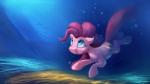 female feral solo underwater water auroriia friendship_is_magic hasbro my_little_pony pinkie_pie_(mlp) earth_pony equid equine horse mammal pony absurd_res hi_res