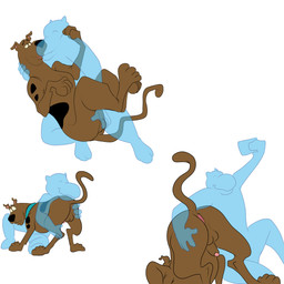 ambiguous_gender anthro anthro_on_feral anus ass_up balls bestiality butt duo feral fondling genitals kissing male male/ambiguous penis raised_tail tail taking_picture joesanchez hanna-barbera scooby-doo_(series) warner_brothers scooby-doo ambiguous_species canid canine canis domestic_dog great_dane mammal mastiff molosser 1:1 absurd_res hi_res