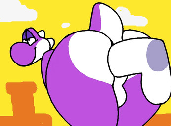 anal anal_penetration anthro anthro_penetrated ball_slap balls balls_touching bent_over big_balls big_butt big_penis bouncing_balls bouncing_butt butt cloud disembodied_penis duo erection from_behind_position genitals half-closed_eyes looking_pleasured male male/male male_on_anthro male_penetrated male_penetrating male_penetrating_male multicolored_body multicolored_scales narrowed_eyes offscreen_character outside penetration penile penile_penetration penis penis_in_ass purple_body purple_scales rear_view scales sex slap spikes spikes_(anatomy) thick_thighs two_tone_body two_tone_scales white_body white_scales golde mario_bros nintendo dinosaur prehistoric_species purple_yoshi reptile scalie yoshi 2023 animated animated_gif digital_media_(artwork) short_playtime