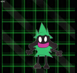 against_screen against_surface ambiguous_gender anthro big_butt blush butt clothed clothing eyewear glasses horn on_glass scarf simple_background smug solo thick_thighs muskymei deltarune undertale_(series) ralsei bovid caprine goat mammal animated hi_res short_playtime sound webm