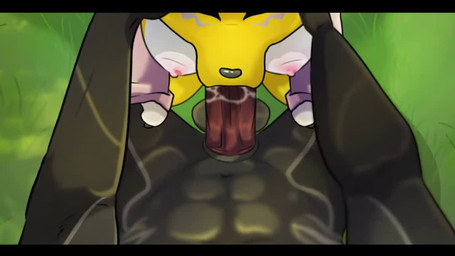 anthro anthro_penetrated anthro_pov balls breasts copperback duo fellatio female female_penetrated first_person_view genitals hand_on_head male male/female male_penetrating male_penetrating_female male_pov nipples oral oral_penetration penetration penile penile_penetration penis penis_in_mouth sex problematicpossum bandai_namco digimon shadow_(copperback01) canid canine canis digimon_(species) mammal renamon wolf 2d_animation animated long_playtime motion_tweening no_sound webm