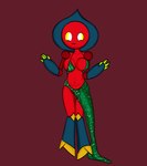 female night_dres solo ufo riverxa flatwoods_monster xana_(riverxa) alien alien_humanoid humanoid hi_res