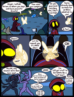 angry anthro backsack balls becoming_erect big_breasts big_butt big_eyes black_body black_glans black_nipples black_penis blonde_hair blue_body blue_clothing blue_eyes blue_hood blue_robe blue_scales blush breasts brown_clothing brown_footwear brown_shoes butt cape clenched_teeth clothed clothing cross-popping_vein dialogue erection female flying footwear foreskin fungus fur genitals glans green_body green_hair green_scales green_skin grinding group hair hand_holding humanoid_genitalia humanoid_on_humanoid humanoid_penis kiss_on_cheek kissing long_sleeves male male/female motion_lines mouthless mushroom nipples no_pupils nude onomatopoeia pantsless penis pink_body pink_fur pink_hair profanity purple_hair red_cape red_clothing red_hood red_robe robe scales shoes short_tail sound_effects speech_bubble tail teeth text white_balls white_body white_fur white_inner_ear yellow_body yellow_eyes yellow_fur yellow_skin ultilix caspar_(ultilix) ellia_(ultilix) emerald_(ultilix) leo_the_magician ruby_(ultilix) sofia_(ultilix) wes_(ultilix) amphibian canid canine domestic_cat felid feline felis fox frog humanoid lagomorph leporid mammal rabbit shadow_creature 2025 comic english_text hi_res multiple_scenes brother_(lore) brother_and_sister_(lore) sibling_(lore) sister_(lore)