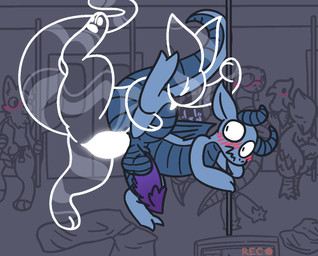 2_penises anal anal_penetration animal_genitalia animal_penis anthro balls being_watched big_balls big_ears big_penis big_tail blue_body blue_scales blush blush_lines claws countershading duo_focus exhibitionism eyes_closed feral forced genital_slit genitals glowing glowing_genitalia glowing_penis gradient_penis group hemipenes horn huge_penis invisible invisible_sex jagged_mouth leg_glider_position long_tail looking_at_another machine male male/male masturbation multi_genitalia multi_penis o_o penetration penis pole public public_exposure public_masturbation public_nudity public_sex public_transportation raised_leg rape rapid_transit recording ridged_penis scales sex sheath sleeping tail tapering_penis white_penis wings gandergeist mythology remy_(gandergeist) samsy_(gandergeist) alien avian bird canid canine canis domestic_dog dragon ghost mammal mythological_creature mythological_scalie reptile robot scalie snake spirit aliasing digital_media_(artwork)