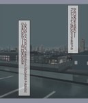 city city_background detailed_background lights parking_lot text text_box zero_pictured semiitu 2023 hi_res japanese_text letterbox translation_request