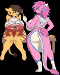 4_toes 5_fingers anthro apron apron_only belly big_breasts big_butt biped black_body black_ears black_fur black_hair black_nose black_tail blue_body blue_claws blue_eyes blue_fur blue_hair blue_horn blue_pawpads blue_tongue breasts brown_body brown_fur brown_hair brown_inner_ear brown_tail_tuft butt cake_batter cake_batter_on_face claws clothed clothed_anthro clothed_female clothing cooking cooking_spoon curved_horn cutlery dipstick_ears duo_focus ear_markings eyes_closed feet female female_anthro finger_claws fingers fur grey_apron grey_belly grey_body grey_butt grey_clothing grey_eyes grey_fingers grey_fur group hair holding_spoon horn huge_breasts kitchen_spoon kitchen_utensils larger_anthro larger_female larger_nude male male_anthro markings mature_female micro multicolored_ears open_mouth pawpads pink_arms pink_body pink_ears pink_fur pink_hair pink_horn pink_legs pink_tail_tuft pouting pouting_lips pupils purple_horn red_apron red_clothing simple_background sitting size_difference slit_pupils smaller_anthro smaller_male spoon standing tail tail_hair tail_mane tail_tuft toe_claws toes tongue tools transparent_background trio tuft white_apron white_body white_breasts white_butt white_clothing white_ear_tips white_feet white_fur white_hands white_markings yellow_arms yellow_body yellow_claws yellow_fur yellow_horn yellow_legs beer_cock krix dexter_(krix) krystal_(darkmaster781) regina_(reginaweenie) canid canine canis domestic_dog german_shepherd herding_dog mammal pastoral_dog wickerbeast absurd_res alpha_channel hi_res male_(lore)