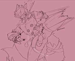 Rating: e
ID: 5726160
Date: 2025-07-22 08:43:34 -0400
Status: active
Score: 13
2025 4_fingers accident accidental_exposure afterimage anthro balls belt big_penis bodily_fluids body_hair bottomwear butler button_(fastener) button_pop canid canine canis claws clock clothed clothed_anthro clothed_male clothing exclamation_point eye_patch eyewear finger_claws fingers fluffy fluffy_tail foreskin fur genital_fluids genitals hair hairy_balls hi_res humanoid_genitalia humanoid_penis inner_ear_fluff kick line_art male male_anthro mammal mihoyo monochrome motion_lines nerunaur open_belt open_bottomwear open_clothing open_pants pants penis pink_background pocketwatch precum precum_string pubes shirt signature simple_background solo tail tail_strap teeth topwear tuft twitter_handle vest von_lycaon wardrobe_malfunction watch wolf zenless_zone_zero post #5726160