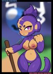 4_fingers accessory anthro blurred_background breasts curvy_anthro curvy_female curvy_figure female fingers fur genitals hair_accessory hairband holding_object hourglass_figure hourglass_figured_anthro hourglass_figured_female looking_at_viewer nipples nude purple_body purple_eyes purple_fur pussy solo thigh_gap wide_hipped_anthro wide_hipped_female wide_hips theidiotmuffin bloons_tower_defense ninja_kiwi ezili_(bloons) haplorhine mammal monkey primate hi_res