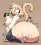 ass_in_face big_breasts big_butt blonde_hair breasts butt butt_smother clothing duo facesitting female hair huge_butt legwear male male/female money sitting_on_another smothering stockings tail text thick_thighs thedeathcrow05 tsukihime type-moon neco-arc animal_humanoid cat_humanoid felid felid_humanoid feline feline_humanoid human humanoid mammal mammal_humanoid tailed_humanoid english_text hi_res