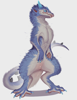 claws feral male pawpads pupils slit_pupils solo spiked_tail spikes spikes_(anatomy) tail naughty_derg mythology ivory_(naughty_derg) dragon lizard mythological_creature mythological_scalie reptile scalie hi_res