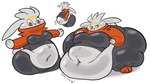 anthro belly belly_rolls big_belly big_breasts big_butt big_cheeks black_bottomwear black_clothing black_pants black_topwear bottomwear breasts butt chubby_cheeks clothing ears_down fat_rolls female grey_body grey_ears grey_hair grey_tail hair huge_belly huge_breasts huge_butt huge_cheeks hyper hyper_belly hyper_butt leg_rolls long_ears love_handles morbidly_obese morbidly_obese_anthro morbidly_obese_female motion_lines navel obese obese_anthro obese_female overweight overweight_anthro overweight_female pants pivoted_ears red_clothing red_eyes red_topwear scut_tail short_tail simple_background solo tail topwear weight_gain white_background yellow_nose elika-303 nintendo pokemon generation_8_pokemon pokemon_(species) raboot 2024 colored digital_media_(artwork) hi_res shaded