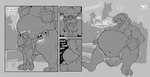 anthro bar barazoku bone digestion drinking fatal femboy forced larger_pred male male_pred male_prey musclegut muscular oral_vore overweight overweight_anthro public skull smaller_prey vore funkspunky virgil_(funkspunky) elf comic hi_res