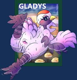 3_toes 4_toes anisodactyl anthro anthrofied anus areola avian_butt bathing beak belly biped black_body black_feathers black_feet bodily_fluids breasts butt claws curvy_figure feathered_wings feathers feet female genital_fluids genitals grey_body grey_feathers half-closed_eyes multicolored_body multicolored_feathers multicolored_skin narrowed_eyes navel nipples non-mammal_breasts non-mammal_navel non-mammal_vulva nude outside pink_nipples presenting presenting_anus presenting_breasts presenting_vulva red_body red_feathers snow solo sunset tail tail_feathers talons toe_claws toes two_tone_body two_tone_skin vaginal_fluids vulva wet white_body white_feathers wings yellow_beak yellow_body yuzu_(fruit) yuzu_bath patohoro animal_crossing nintendo gladys_(animal_crossing) avian bird ostrich ratite absurd_res alpha_channel hi_res