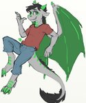 anthro coz flying horn male simple_background solo tail wings kiwi_cutie european_mythology mythology dragon mythological_creature mythological_scalie scalie western_dragon 5:6 colored colored_sketch full-length_portrait hi_res portrait sketch