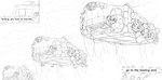 aircraft anthro dieselpunk fantasy military simple_background speech_bubble text vehicle white_background kofomy canid canine mammal absurd_res comic digital_drawing_(artwork) digital_media_(artwork) english_text hi_res monochrome