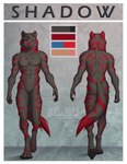 4_toes 5_fingers anthro digitigrade featureless_crotch feet fingers male smile solo tail toes jewel-thief canid canine canis mammal wolf 2021 digital_media_(artwork) hi_res model_sheet