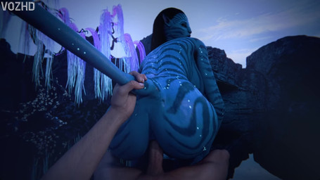 big_breasts big_butt big_penis black_hair blinking blue_body blue_skin bouncing_breasts breasts butt butt_jiggle cowgirl_position curvy_figure duo eyes_closed female female_on_top female_penetrated first_person_view from_behind_position from_front_position genitals hair hand_on_tail huge_breasts jiggle_physics jiggling larger_female larger_penetrated looking_at_another looking_at_viewer looking_back lying male male/female male_penetrating male_penetrating_female moan not_furry nude nude_female nude_male on_back on_bottom on_top outside penetration penile penile_penetration penis penis_in_vagina plant plap plap_(sound) pov_hands sex sitting sitting_on_another sitting_on_penis size_difference sound_effects tail thick_thighs thigh_jiggle tree vaginal vaginal_penetration voluptuous vulva water waterfall xenophilia yellow_eyes vozhd james_cameron's_avatar neytiri alien human humanoid mammal na'vi 16:9 2025 3d_(artwork) 3d_animation animated digital_media_(artwork) full-length_portrait hi_res high_framerate portrait short_playtime sound watermark webm widescreen