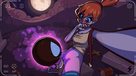 ambiguous_gender blush bottomless camera clothed clothing cross cunnilingus duo female female/ambiguous genitals gym_leader hammer interspecies night not_furry oral pokephilia selfie sex tongue tongue_out tools vaginal vulva sismicious nintendo pokemon misty_(pokemon) pokemon_trainer gastly generation_1_pokemon ghost human mammal pokemon_(species) sphere_creature spirit 16:9 2017 digital_media_(artwork) widescreen
