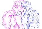 anatomically_correct anatomically_correct_anus anatomically_correct_genitalia anatomically_correct_pussy anus blue_line_art blush blush_lines butt butt_bump clitoral_winking clitoris cutie_mark duo ears_back equine_anus eyes_closed female female/female feral floppy_ears french_kissing genitals hair kissing mane pink_line_art pivoted_ears puffy_anus pussy quadruped simple_background spread_wings white_background wings moetempura friendship_is_magic hasbro my_little_pony mythology pinkie_pie_(mlp) rainbow_dash_(mlp) earth_pony equid equine horse mammal mythological_creature mythological_equine pegasus pony 2022 colored_line_art digital_drawing_(artwork) digital_media_(artwork) line_art sketch